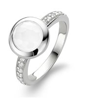 Anello Ti Sento Milano Donna in Argento Cristallo 12011WM-56-14 - 12011WM-56-16